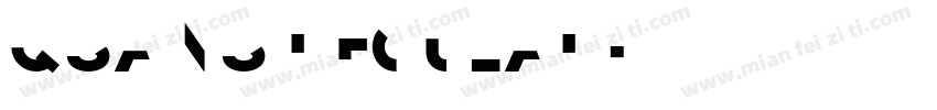 Qsans Regular字体转换